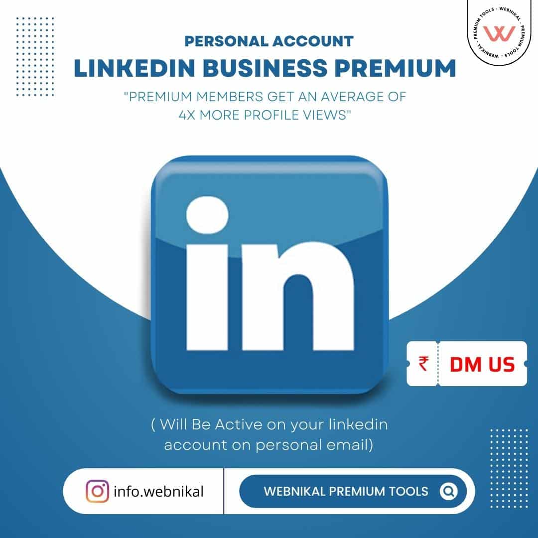 Linkedin Business Premium 12 Months